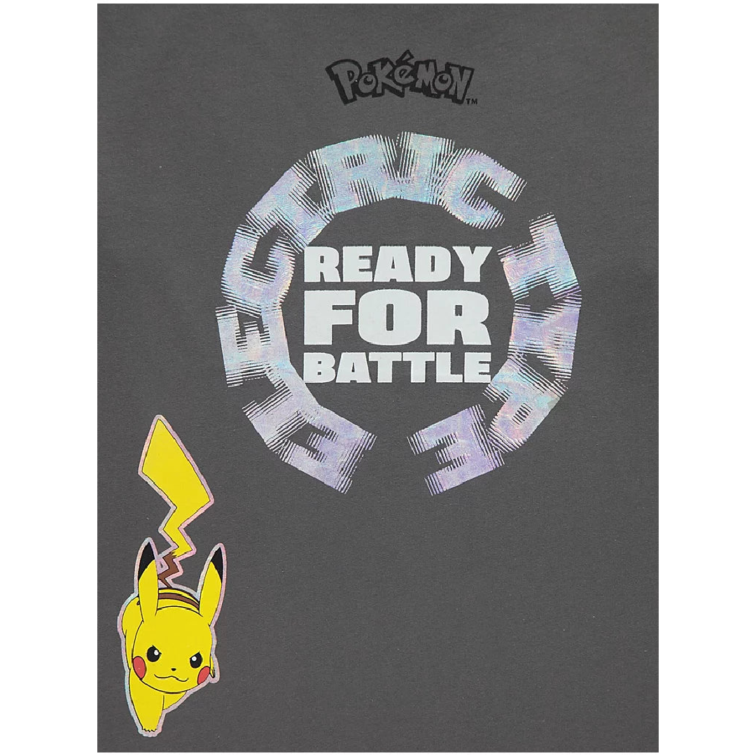 Pokémon | Charcoal Battle T-Shirt | Little Gecko