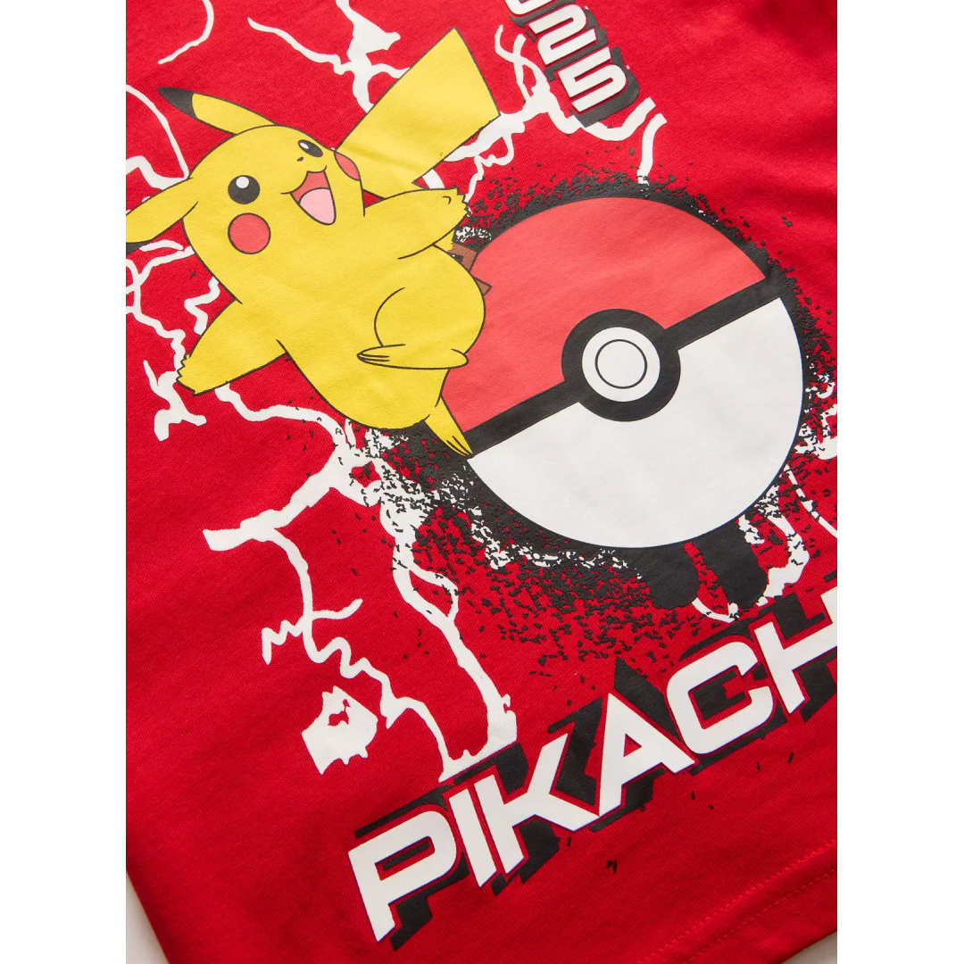 Pokémon | Red Pikachu Pyjama Set | Little Gecko