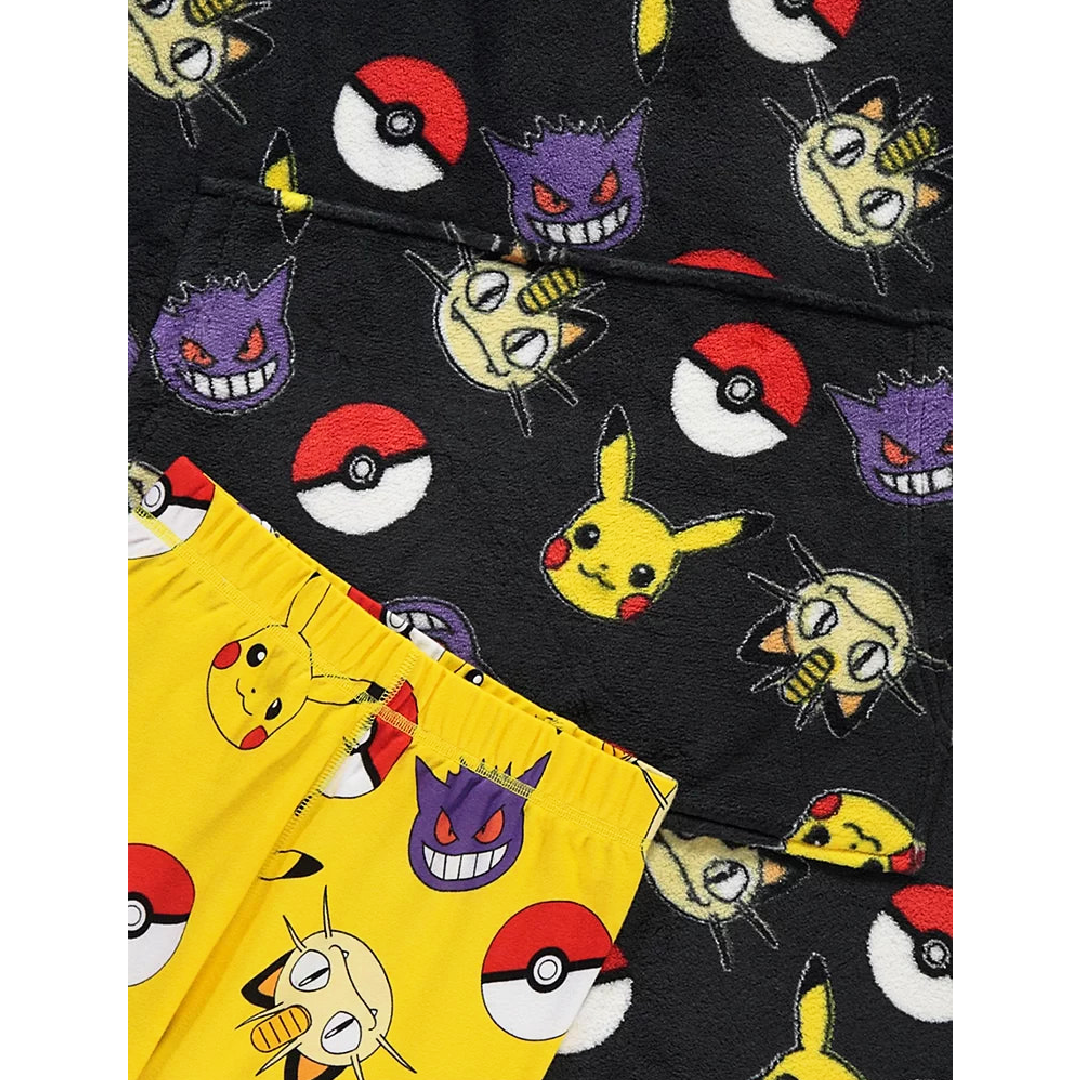 Pokémon | Long Pyjamas & Snuggle Hoodie Set | Little Gecko
