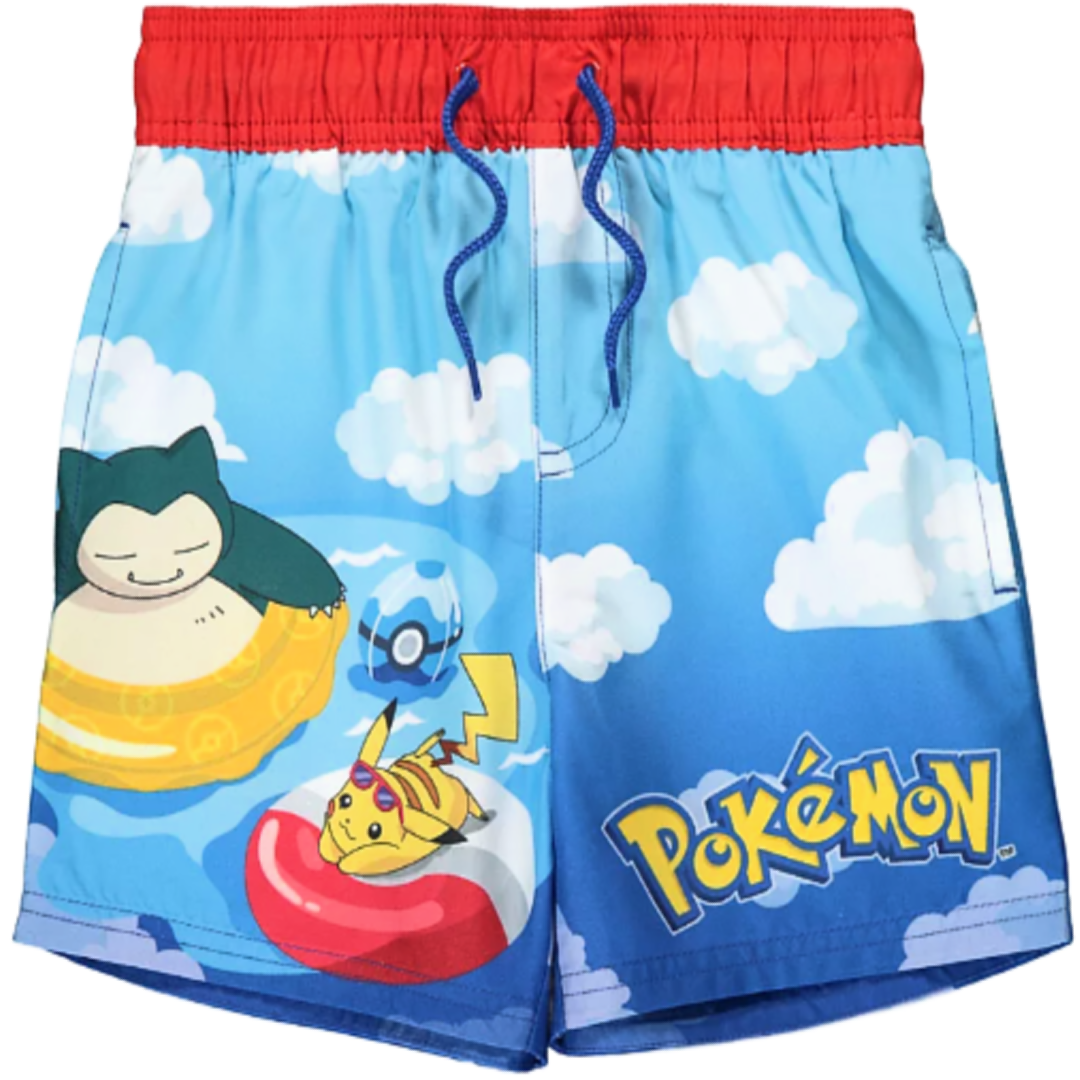Pokémon | Blue Boardshorts | Little Gecko