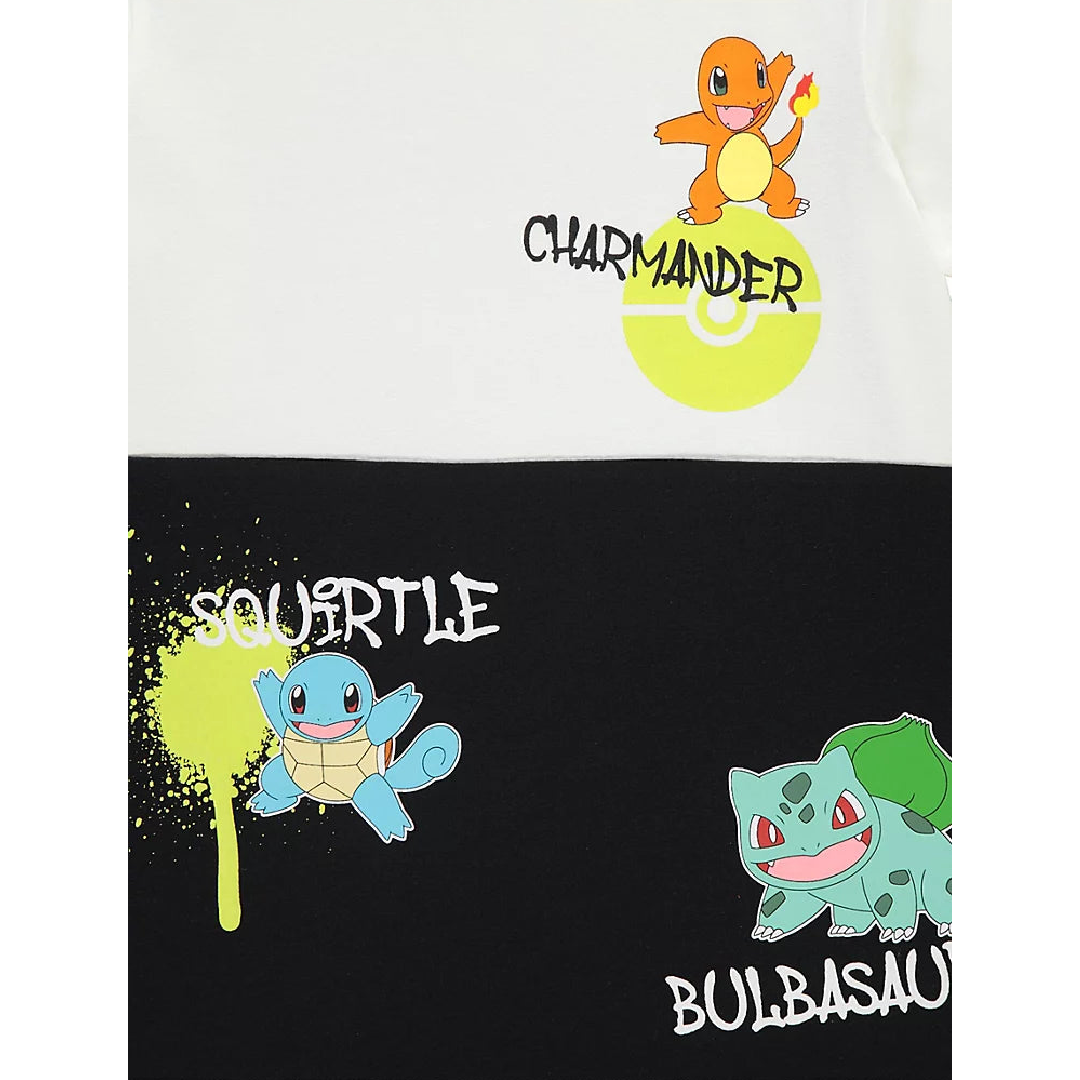 Pokémon | Colour Block T-Shirt | Little Gecko