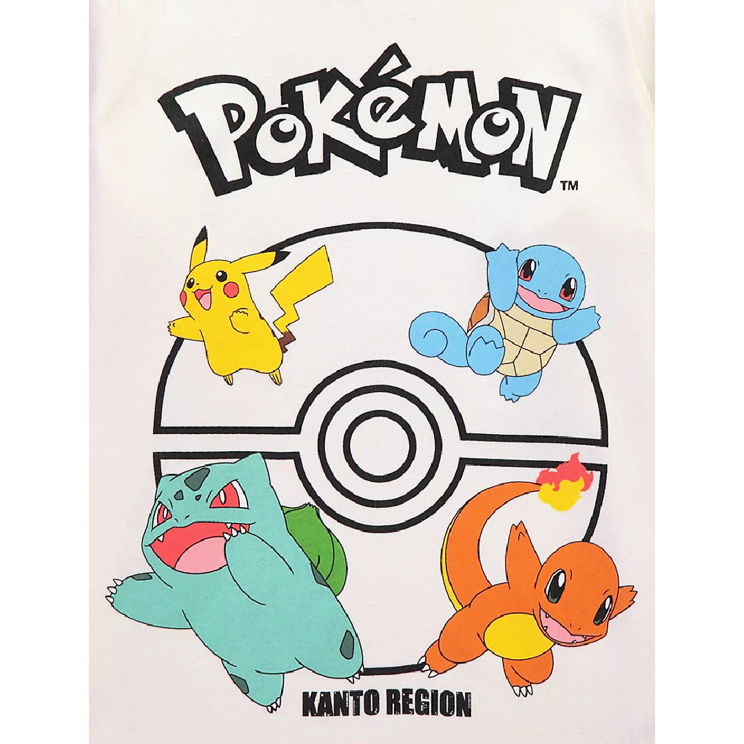 Pokémon | Cream Long Pyjamas | Little Gecko
