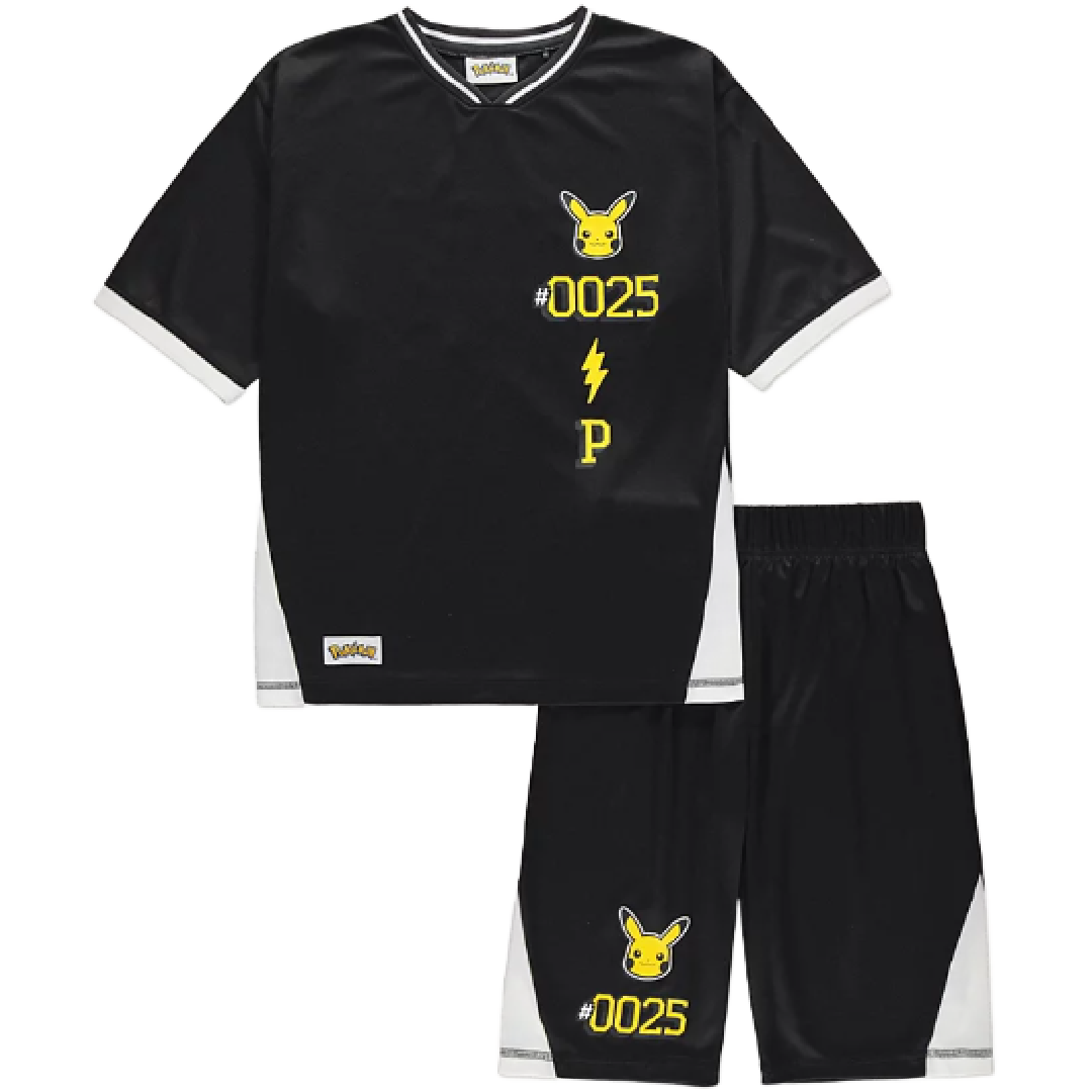 POKÉMON Pikachu T-Shirt & Shorts Set