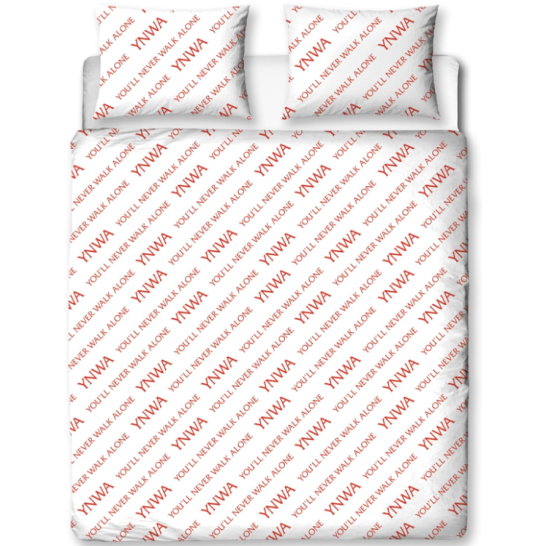 Premier League | Liverpool FC Tone Double/Queen Bed Panel Quilt Cover Set | Little Gecko