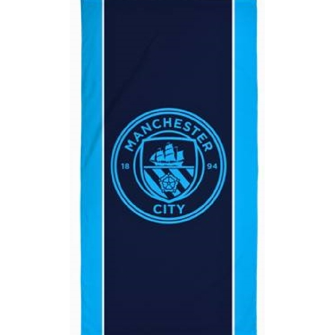 Premier League | Manchester City FC Badge Towel | Little Gecko