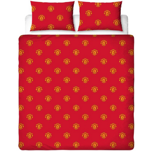 Premier League | Manchester United FC Match Double/Queen Bed Quilt Cover Set | Little Gecko
