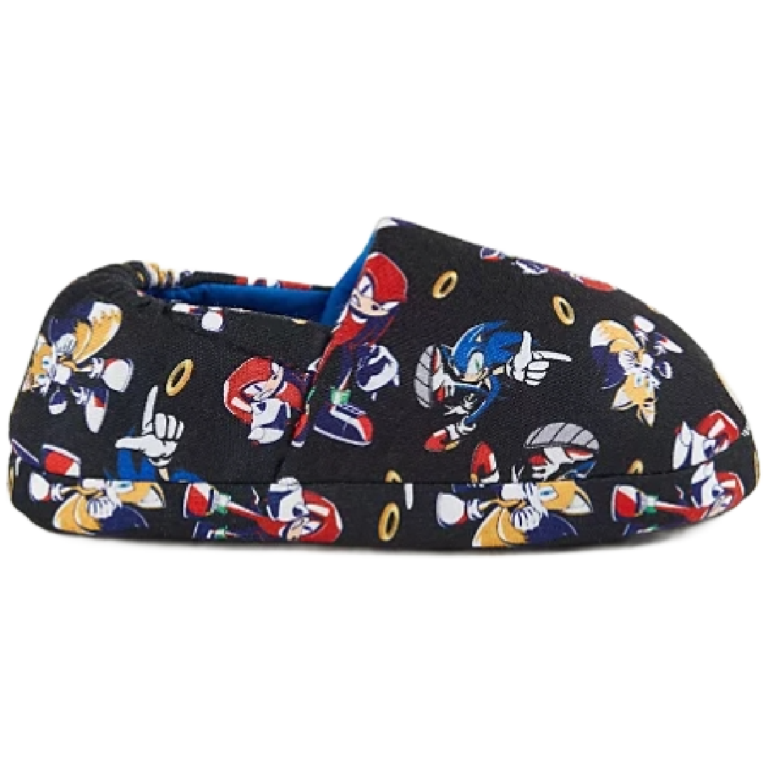 Sonic The Hedgehog | All Over Print Slippers | Little Gecko
