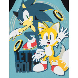 Sonic The Hedgehog | Pyjamas & Fleece Snuggle Hoodie Set | Little Gecko