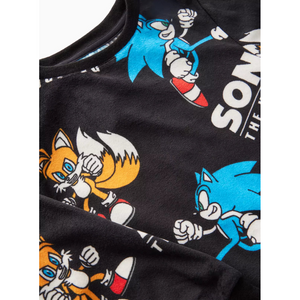 Sonic The Hedgehog | Velour Long Pyjamas | Little Gecko