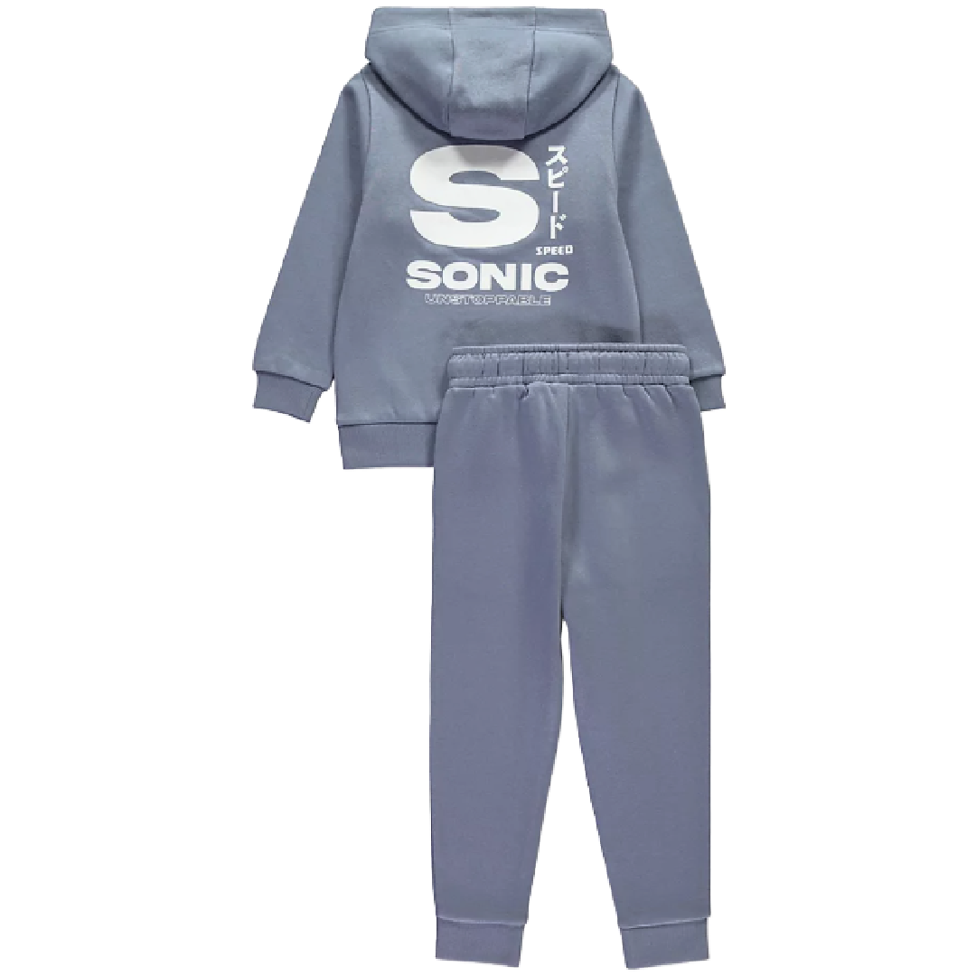 Sonic The Hedgehog | Hooded Sweatshirt & Trackpants Set | Little Gecko