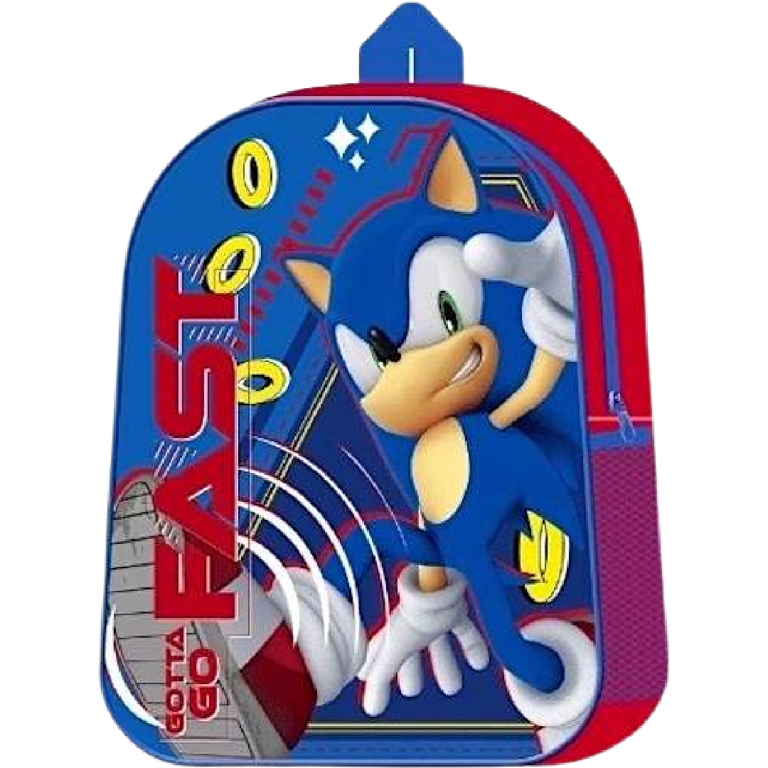 Sonic The Hedgehog | Backpack | Little Gecko
