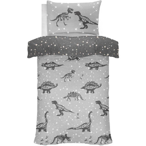 SPACE T-REX Single Bed Quilt Cover Set
