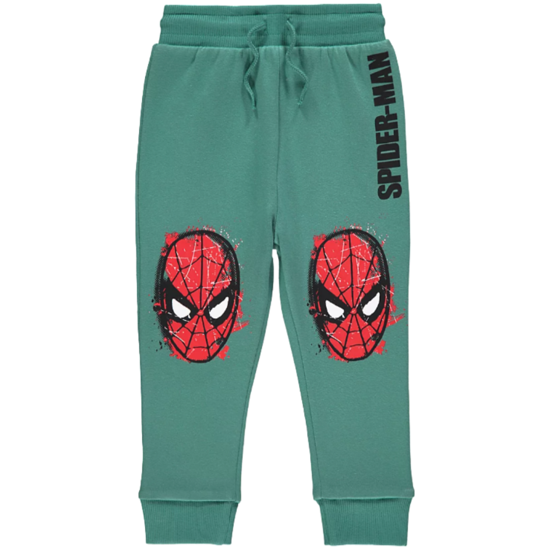 Spiderman | Green Jogging Pants | Little Gecko