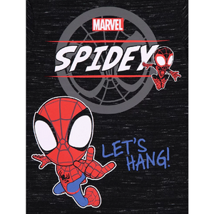 Spiderman | Black Spidey T-Shirt | Little Gecko