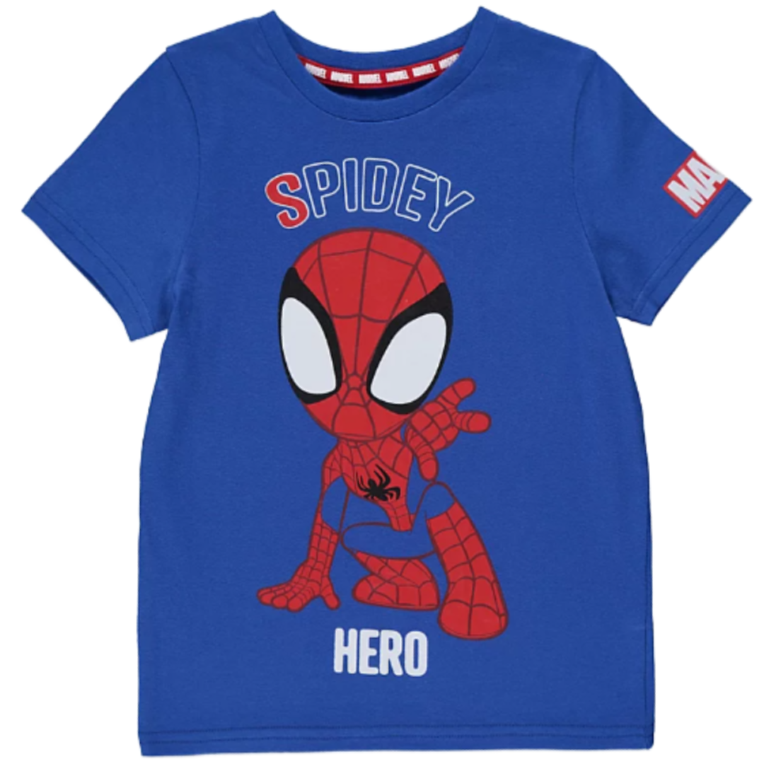 Spiderman | Blue T-Shirt | Little Gecko