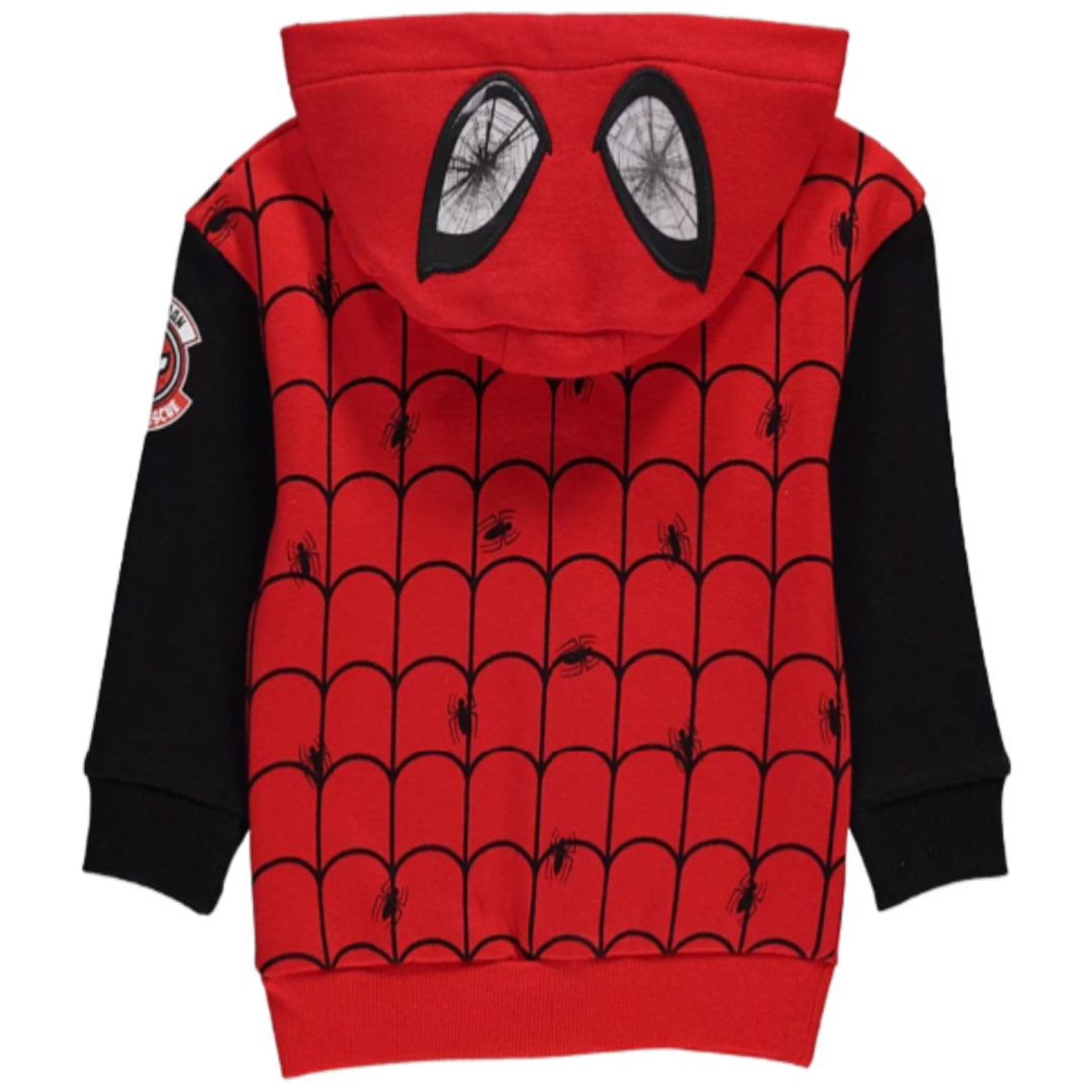 Spiderman | Red Hoodie Jacket | Little Gecko