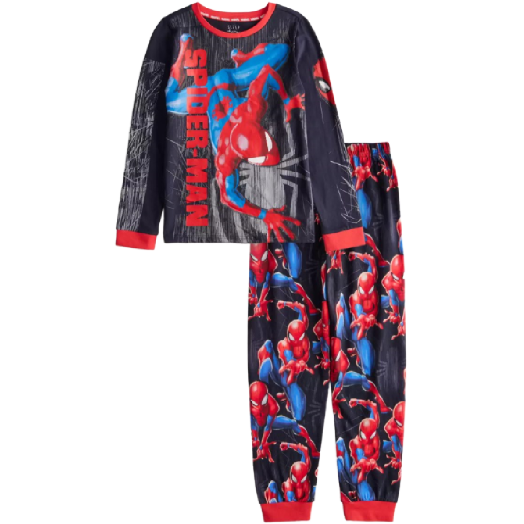 Spiderman | Black Pyjamas | Little Gecko