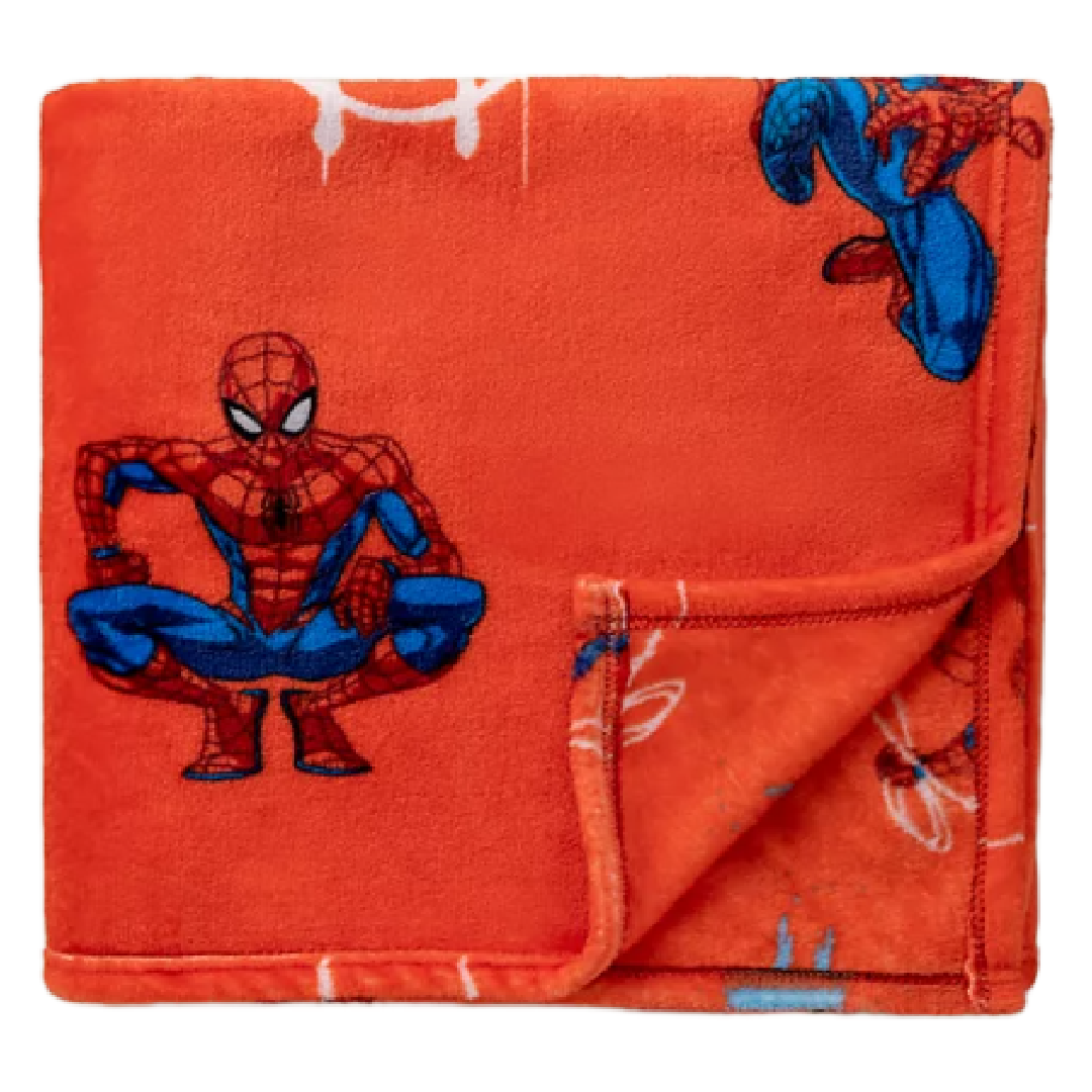 Spiderman | Blanket - Red | Little Gecko