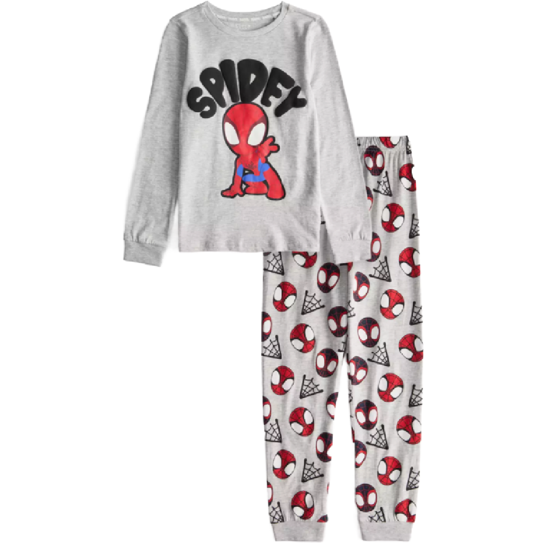 Spiderman | Grey Pyjamas | Little Gecko