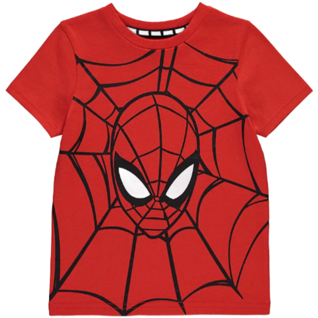 Spiderman | Red Web T-Shirt | Little Gecko