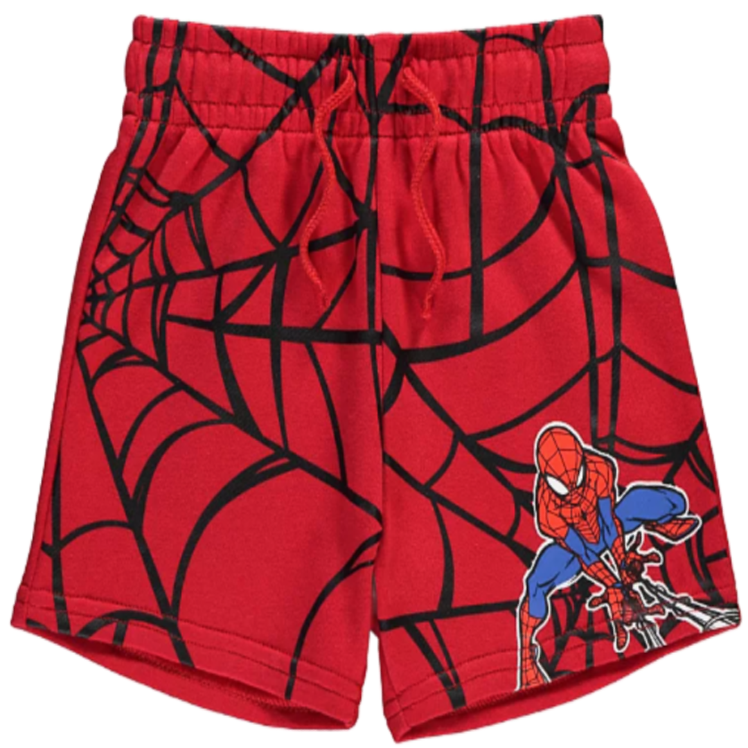 Spiderman | Red Web Shorts | Little Gecko