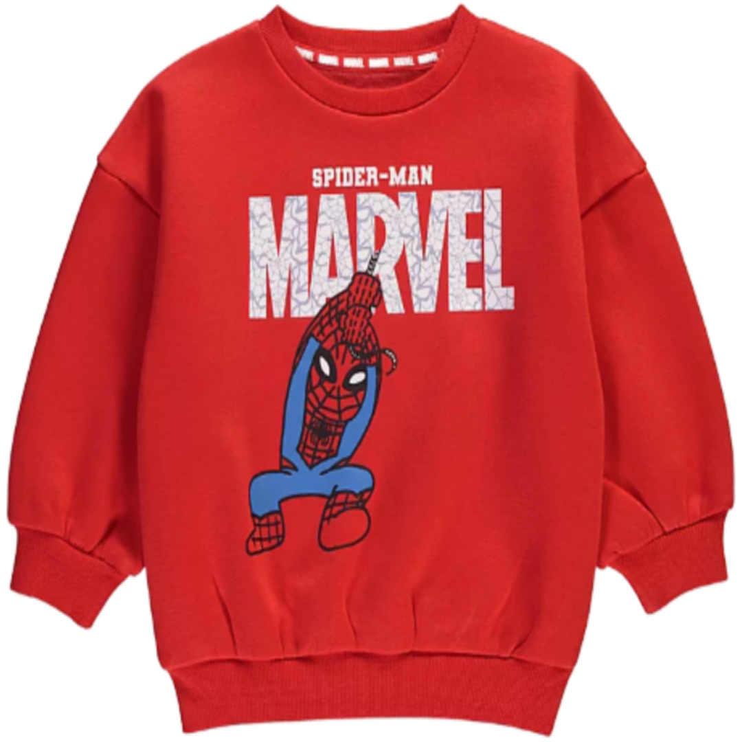 Spiderman | Red Sweatshirt | Little Gecko