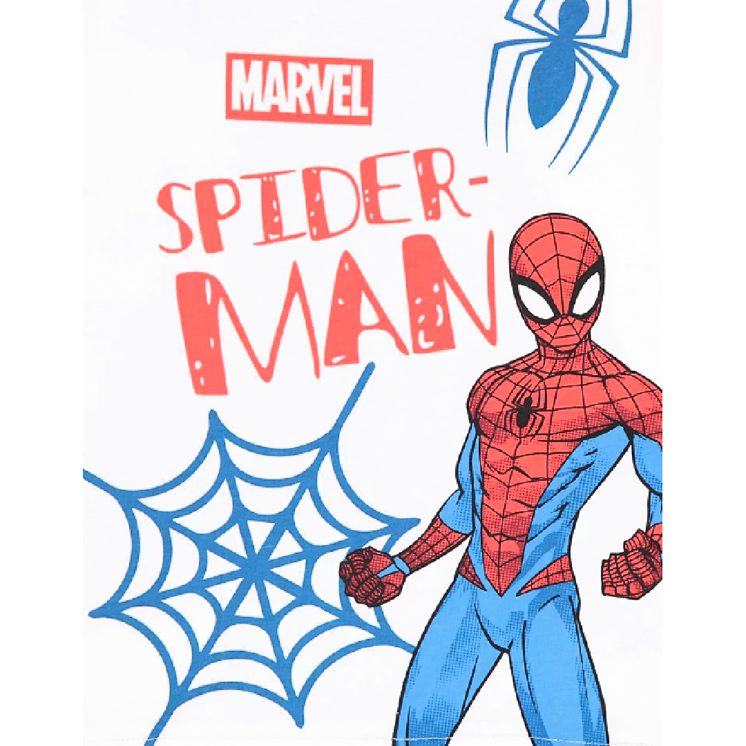 Spiderman | White T-Shirt | Little Gecko