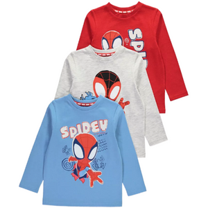 Spiderman | 3 Pack T-Shirts | Little Gecko