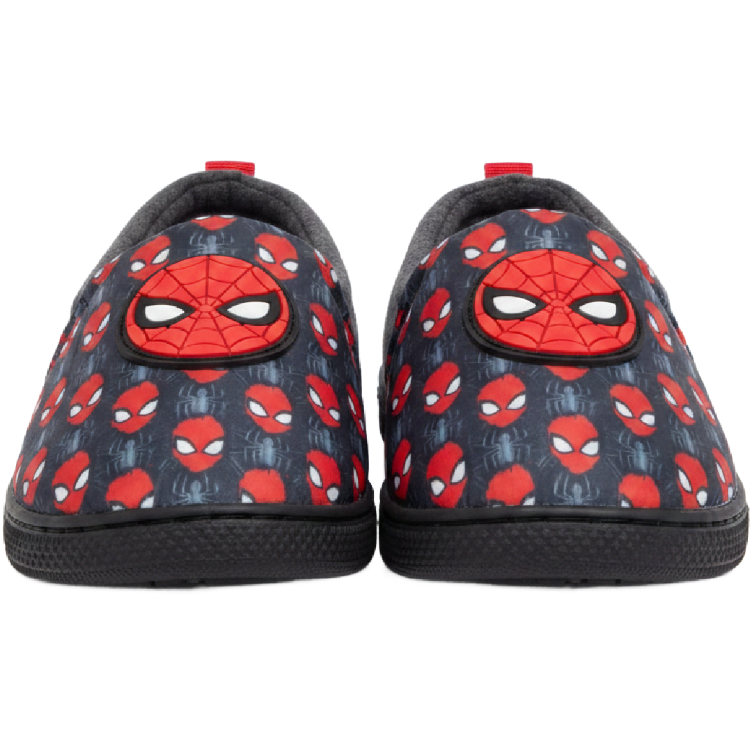 SPIDERMAN Grey Slippers
