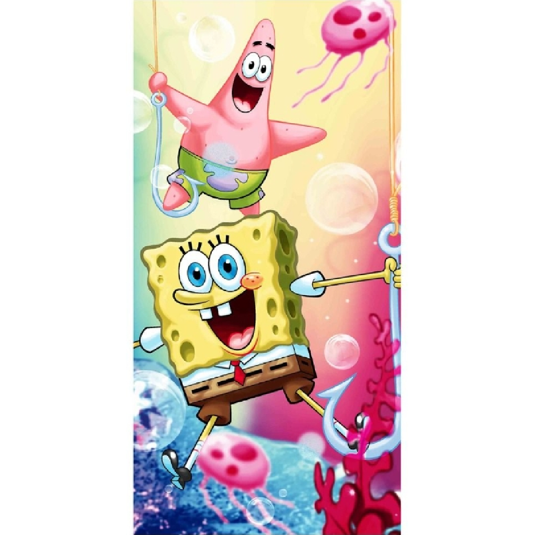 SpongeBob SquarePants | Bubbles Towel | Little Gecko