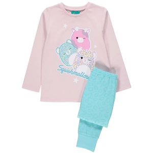 Squishmallows | Fleece Snuggle Hoodie & Pyjama Set | Little Gecko