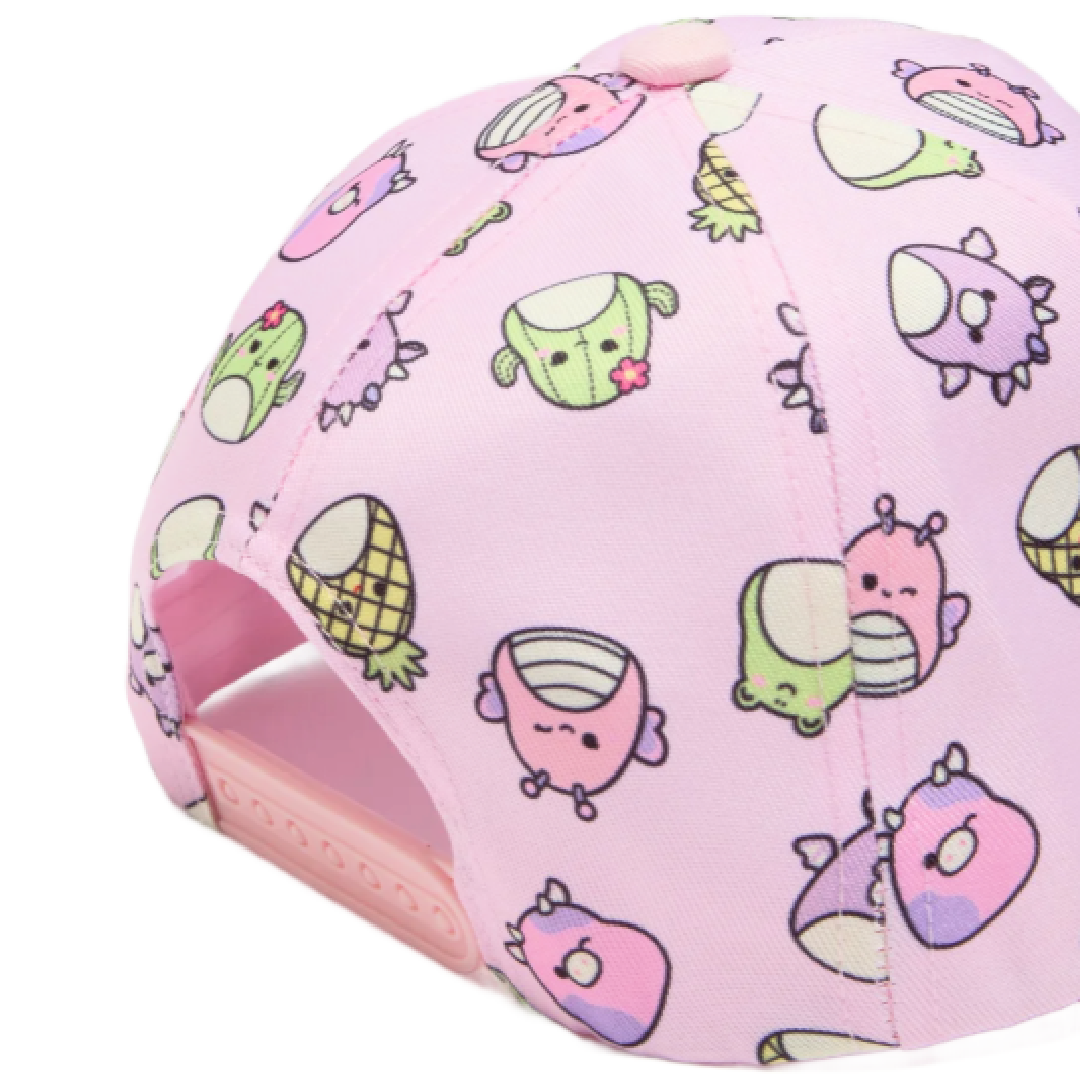 Squishmallows | Pink Cap | Little Gecko