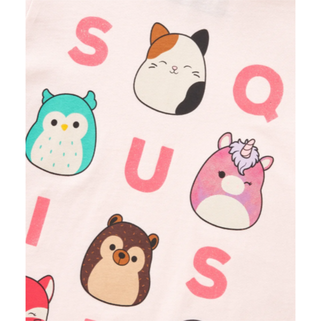 Squishmallows | Pink T-Shirt | Little Gecko