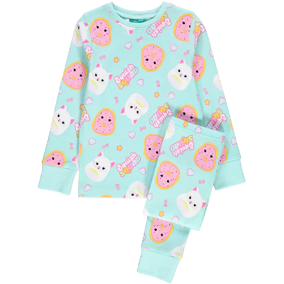 Squishmallows | Pyjamas & Snuggle Hoodie Set | Little Gecko
