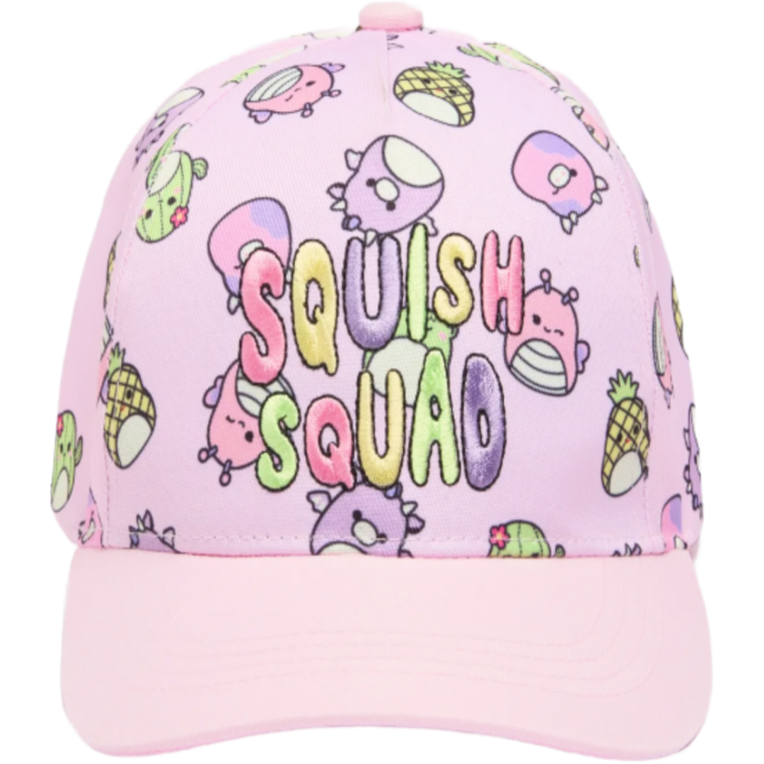 Squishmallows | Pink Cap | Little Gecko