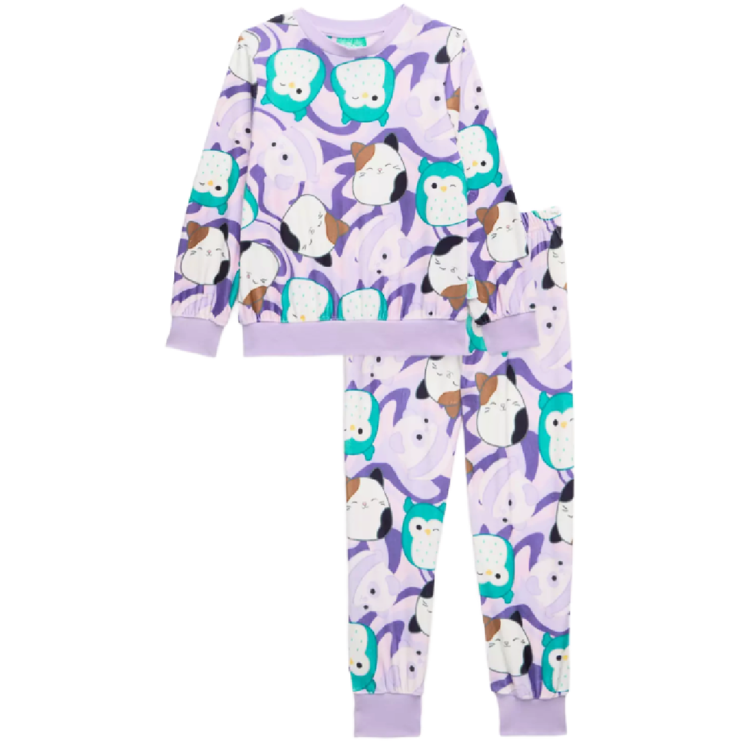 Squishmallows | Velour Pyjamas | Little Gecko