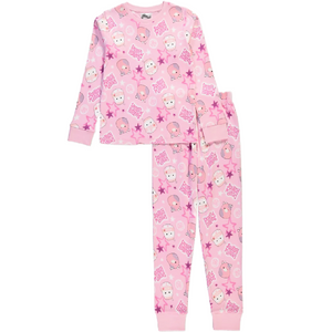 Squishmallows | Pink Long Pyjamas | Little Gecko