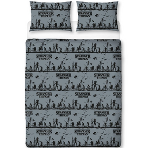 Stranger Things | Town Double/Queen Bed Quilt Cover Set | Little Gecko