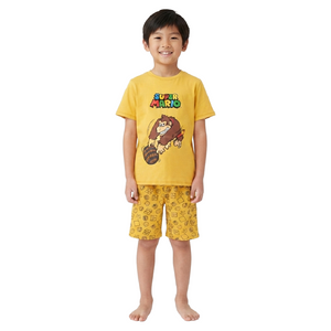 SUPER MARIO Yellow Donkey Kong Pyjama Set