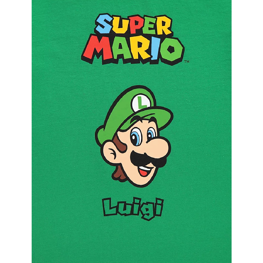 Super Mario | Luigi Shortie Pyjamas | Little Gecko