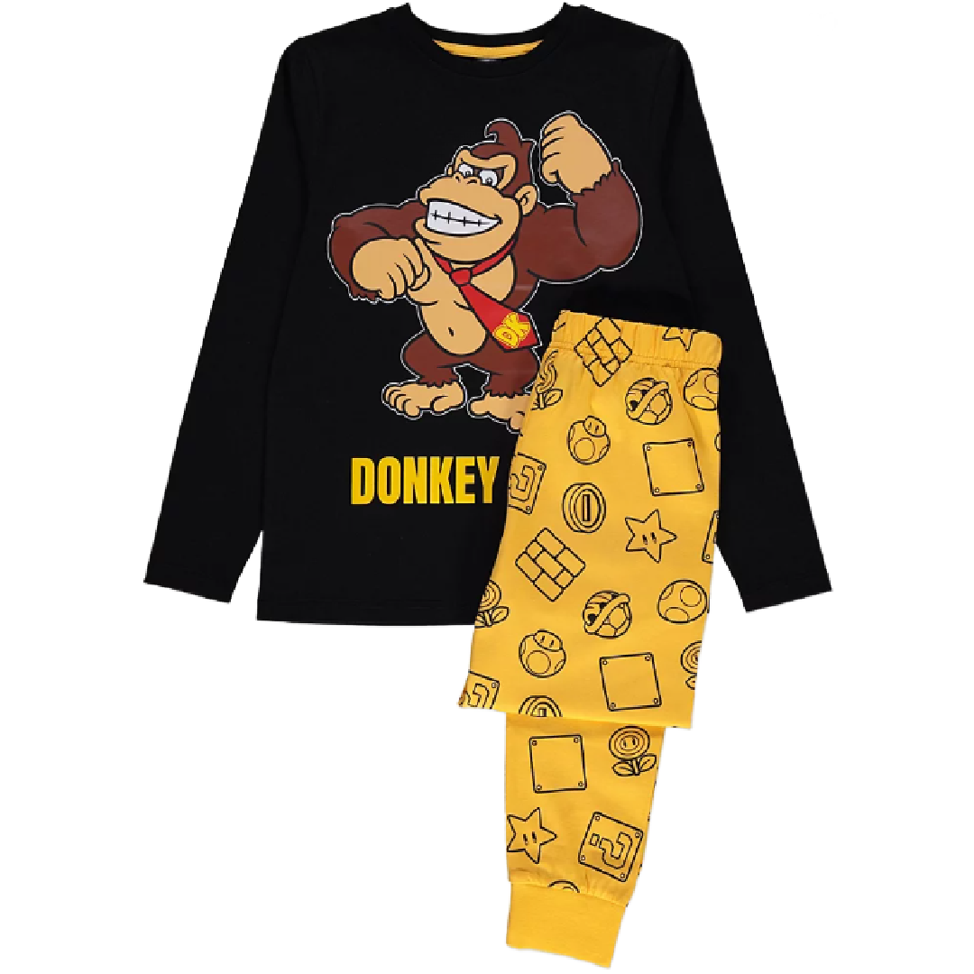 Super Mario | Donkey Kong Pyjamas | Little Gecko