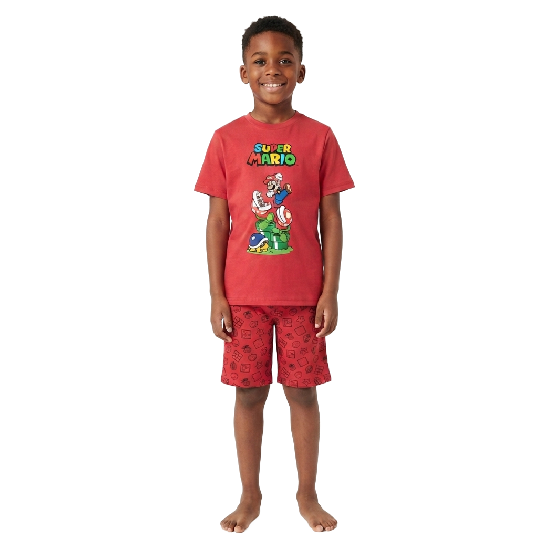 SUPER MARIO Red Mario Pyjama Set