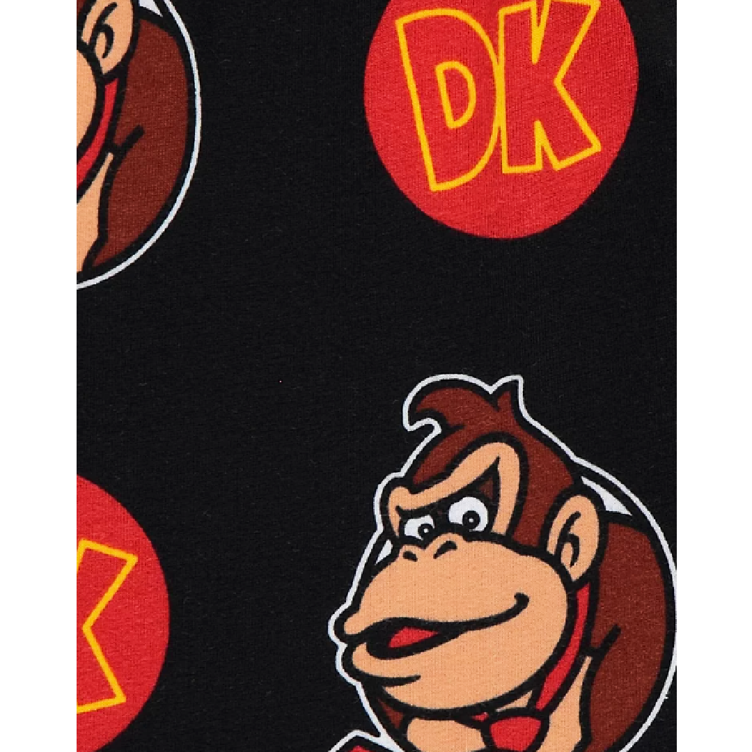 Super Mario | Donkey Kong Shortie Pyjamas | Little Gecko