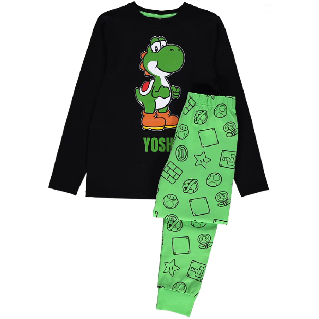 Super Mario | Yoshi Pyjamas | Little Gecko