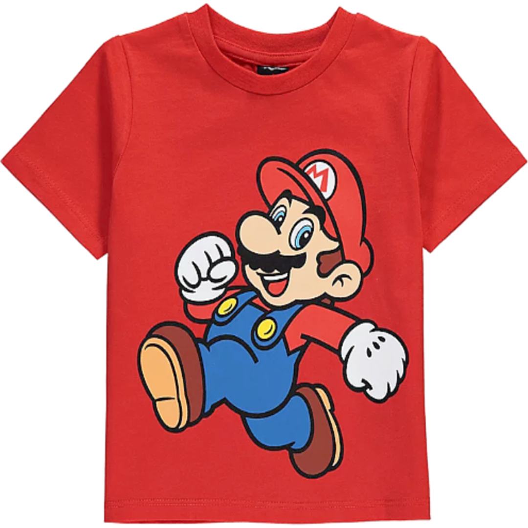 Gecko Mario Super Mario | Short Sleeve T-Shirt | Little Gecko