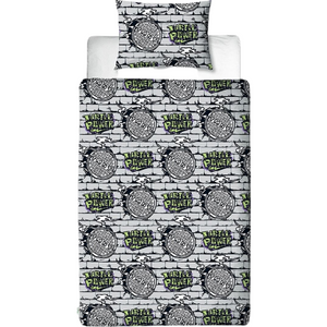 Teenage Mutant Ninja Turtles | Power Single Bed Quilt Cover Set | Little Gecko