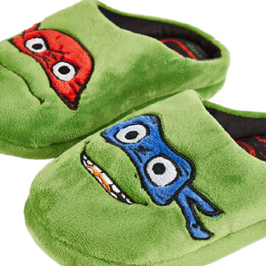 Teenage Mutant Ninja Turtles | Green Slippers | Little Gecko