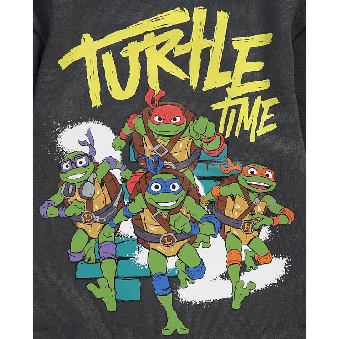 Teenage Mutant Ninja Turtles | Charcoal Sweatshirt | Little Gecko