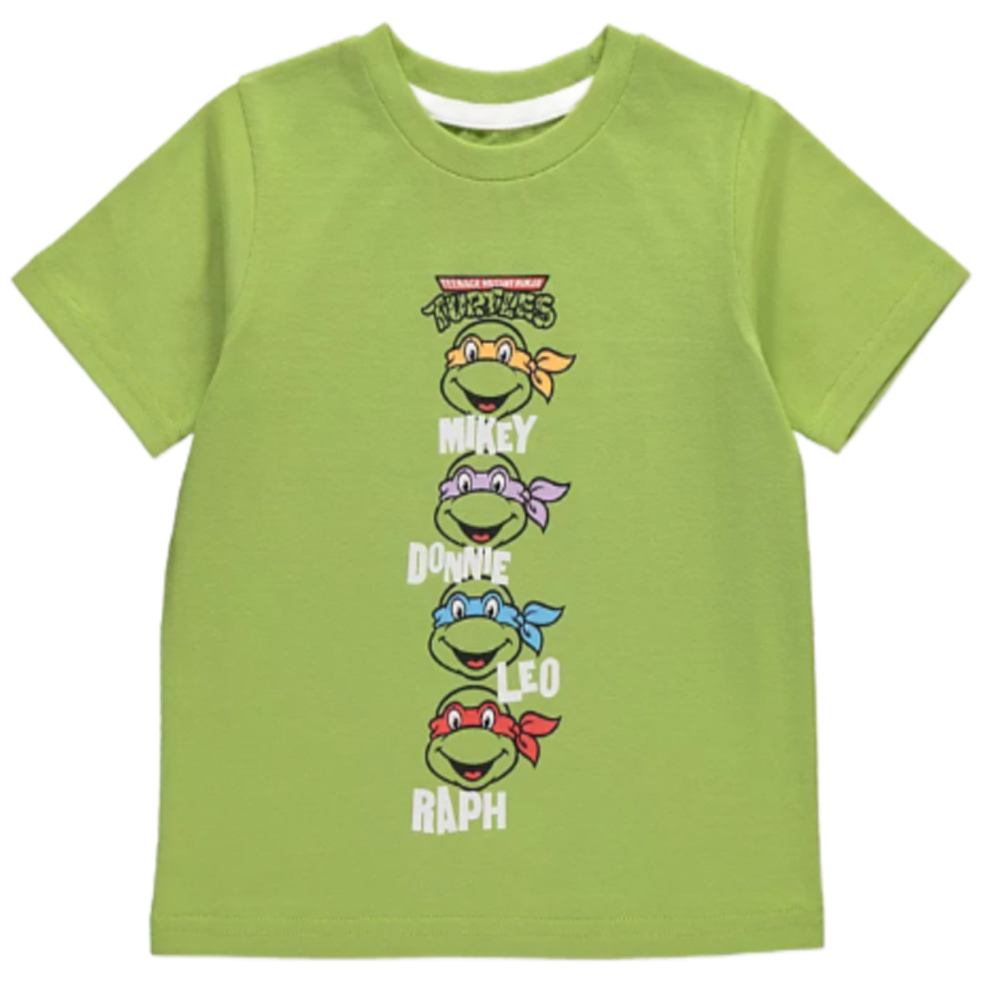TEENAGE MUTANT NINJA TURTLES Green T-Shirt