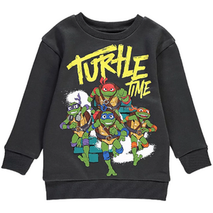 Teenage Mutant Ninja Turtles | Charcoal Sweatshirt | Little Gecko